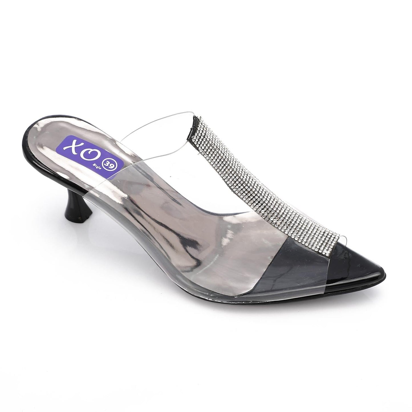 Upper Strass Transparent Slipper