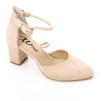 Suede Block Heel