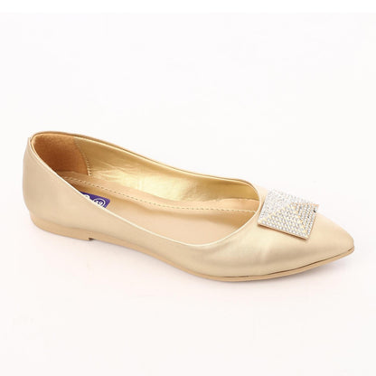 Elegant Pointed Toe Cap Ballerina