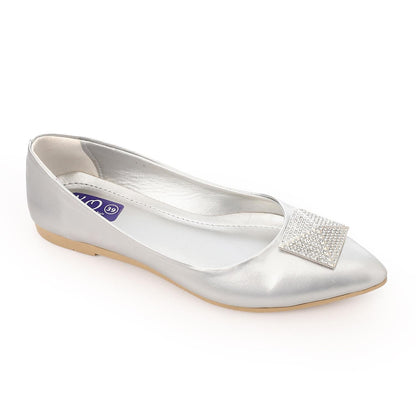 Elegant Pointed Toe Cap Ballerina