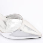 Patent Leather Kitten Heel Pointed Shoes