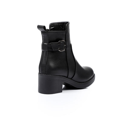 Leather Ankle Boot 5 Cm