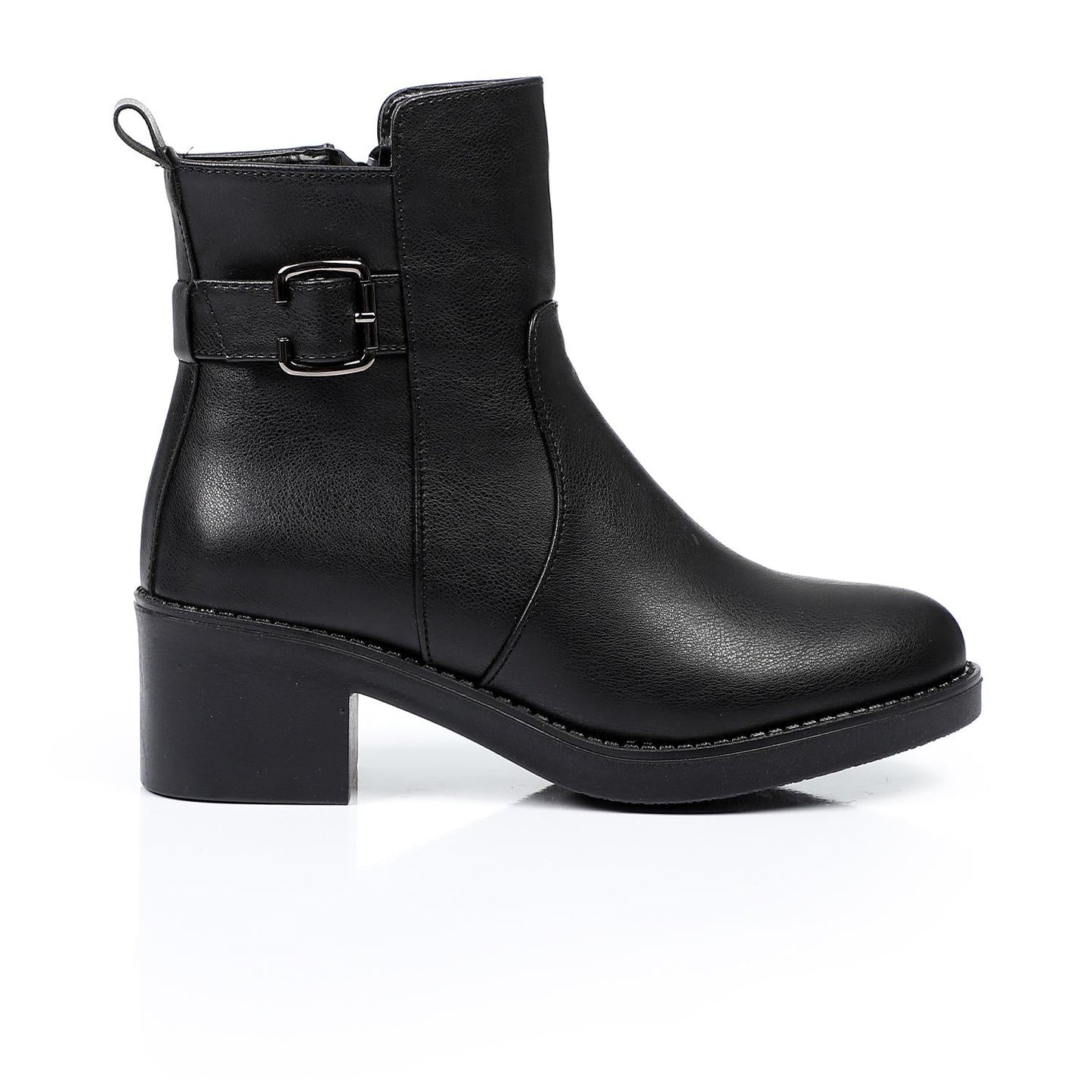 Leather Ankle Boot 5 Cm