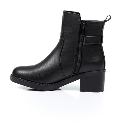 Leather Ankle Boot 5 Cm