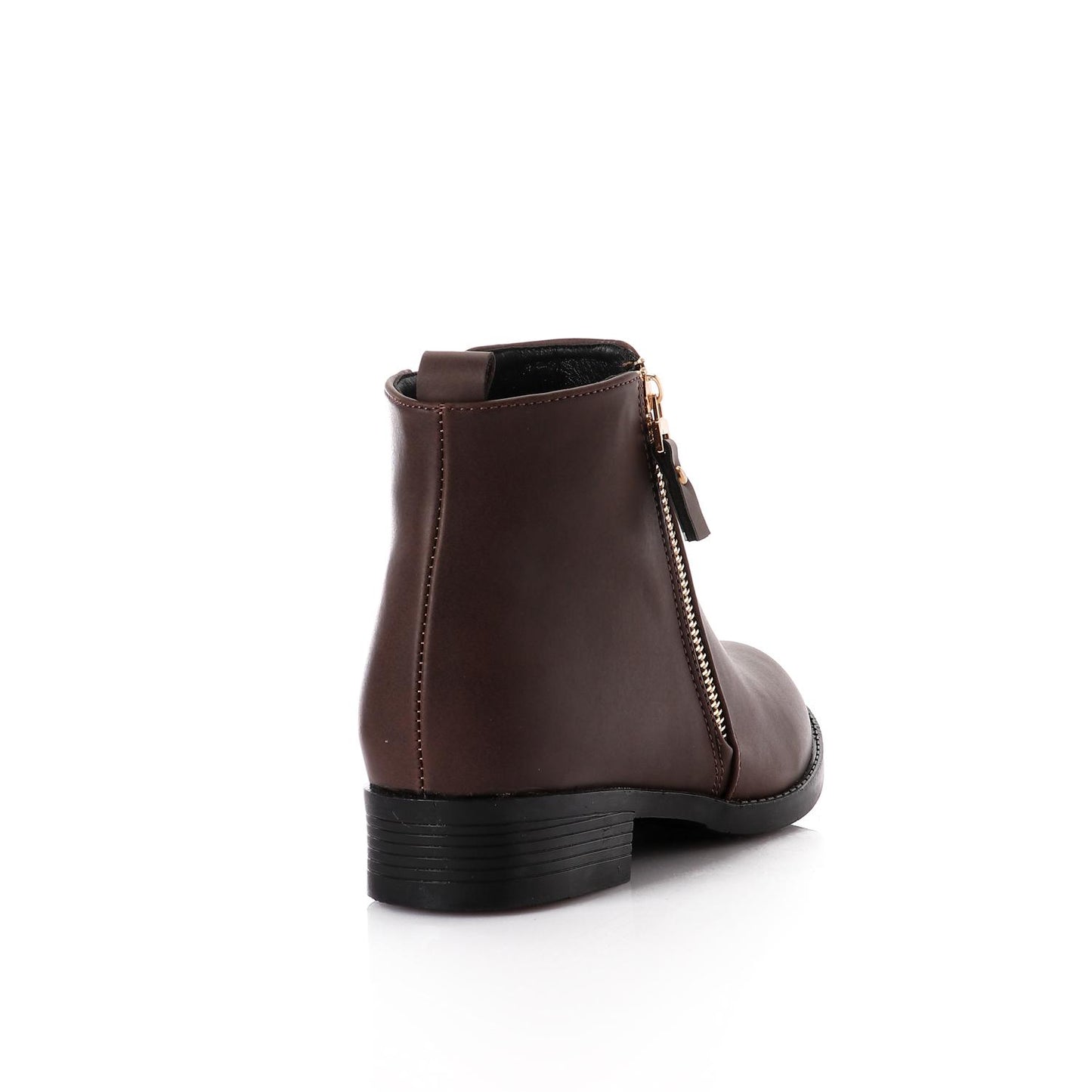 XO Style Two Side Zipper Ankle Boot