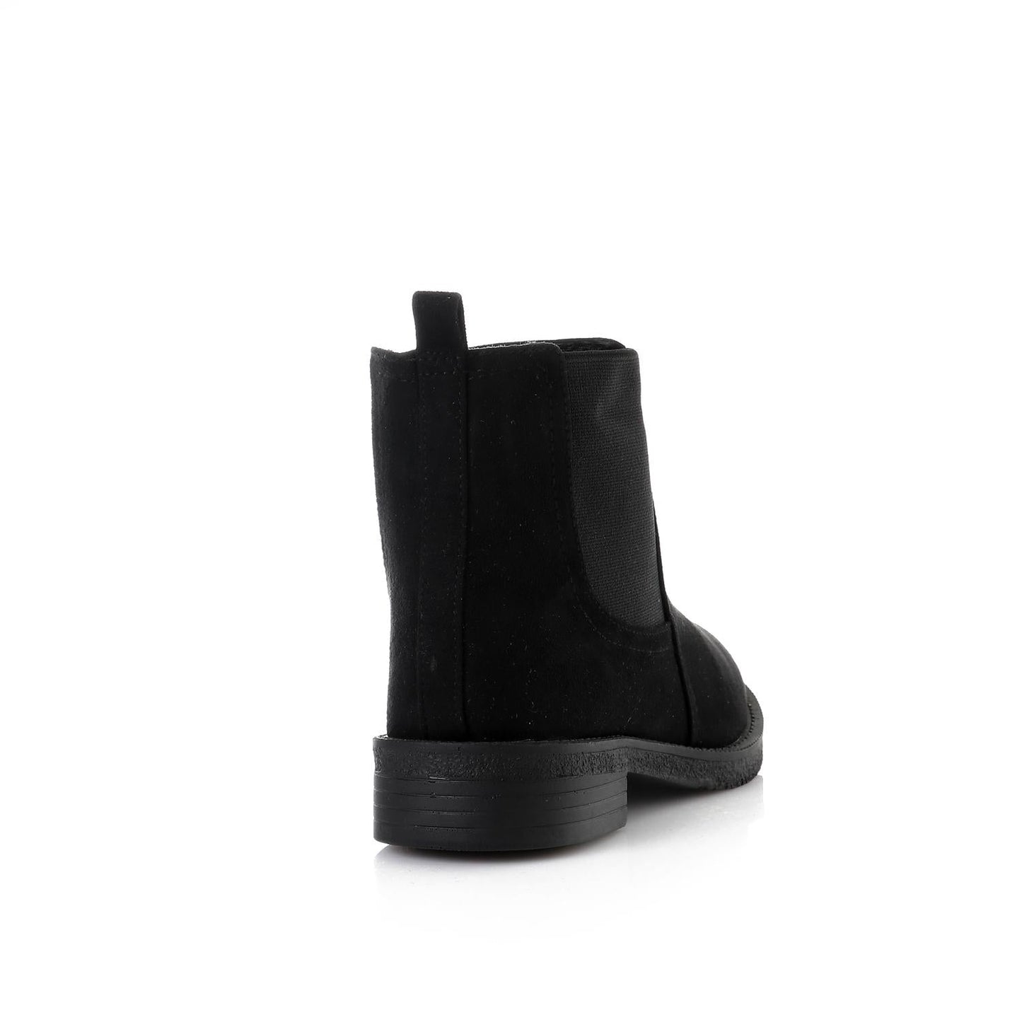 Suede Chelsea Boots - Black