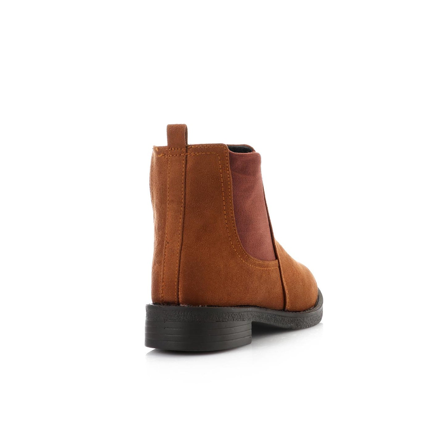 Suede Chelsea Boots - Camel