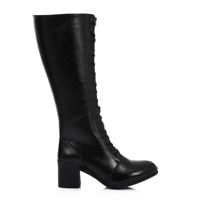 Leather Boot - (7Cm)