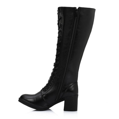 Leather Boot - (7Cm)