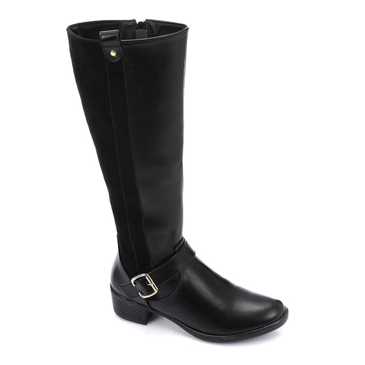 Leather Boot - Black