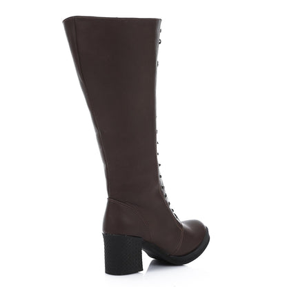 Leather Boot - (7Cm)