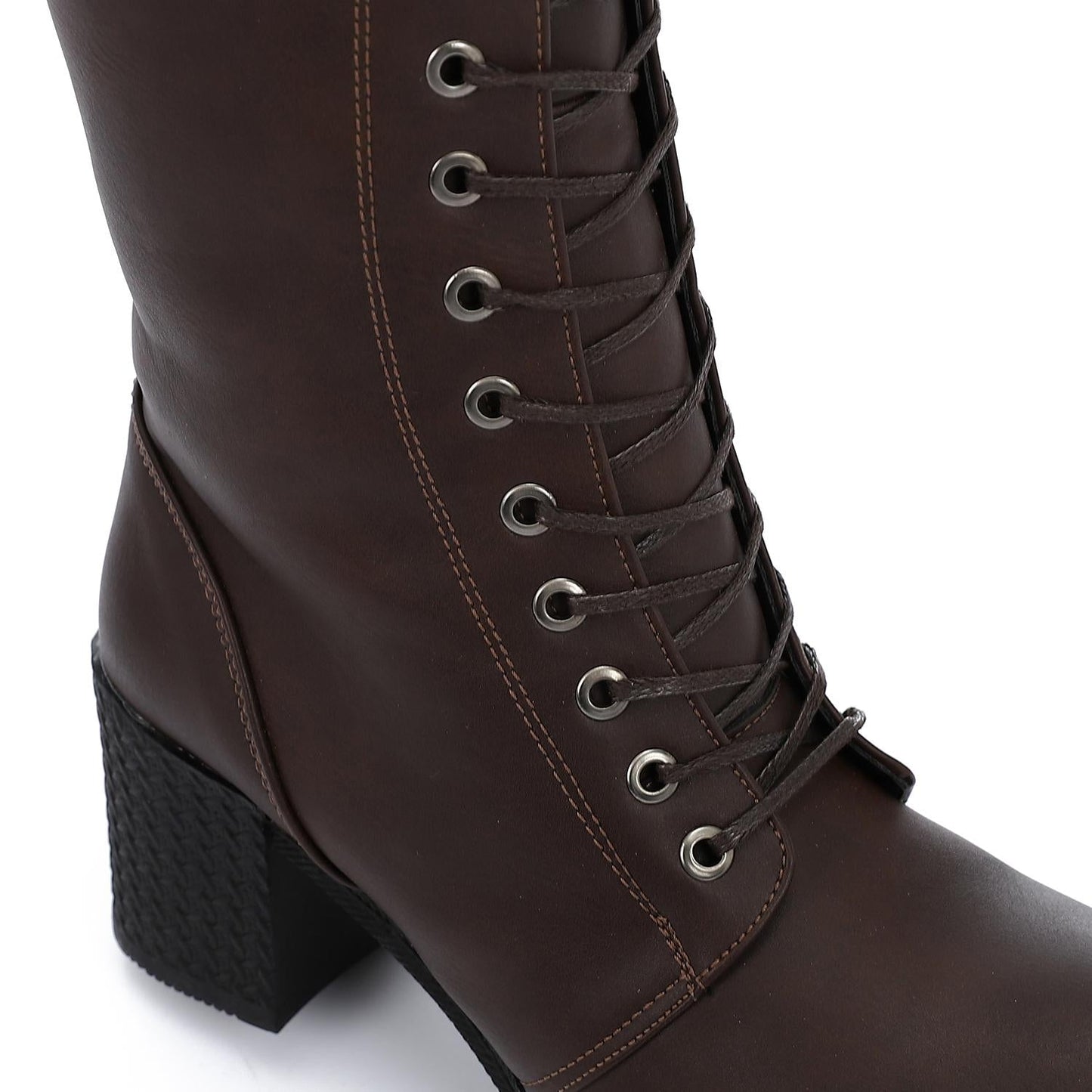 Leather Boot - (7Cm)