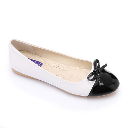 Women Solid Color Pointed Toe Fashionable Vintage Sweet Flat Shoes 1463.