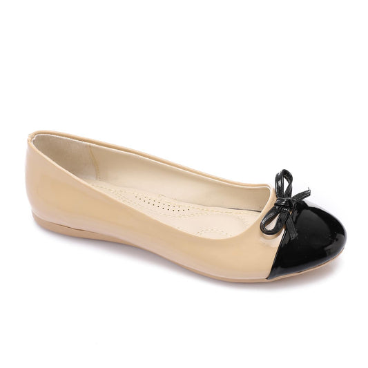 Women Solid Color Pointed Toe Fashionable Vintage Sweet Flat Shoes 1463.