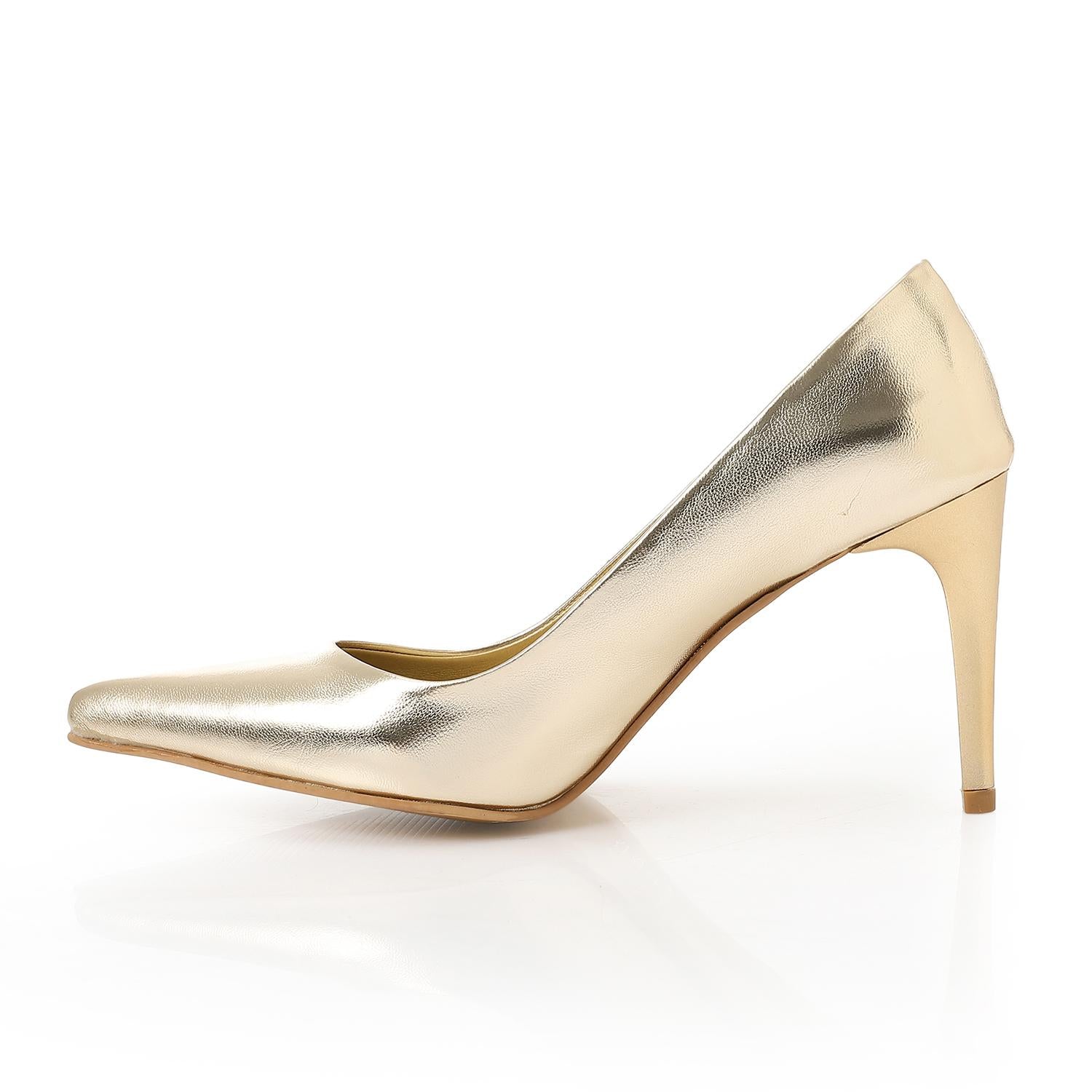 Women's Classic Black Pointed-Toe Pumps