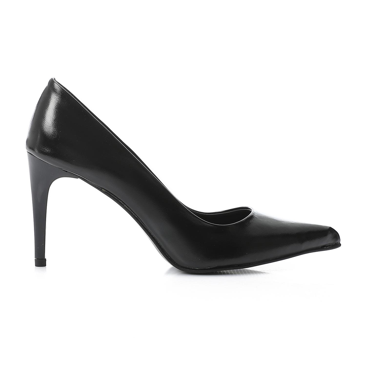 Women's Classic Black Pointed-Toe Pumps