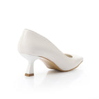 Leather Plain Slingback Pumps