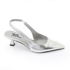 Leather Plain Slingback