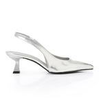 Leather Plain Slingback