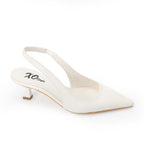 Leather Plain Slingback