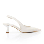 Leather Plain Slingback