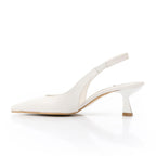 Leather Plain Slingback