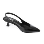 Leather Plain Slingback