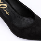 Women's sandals with a wide heel and ankle strap -  3CM