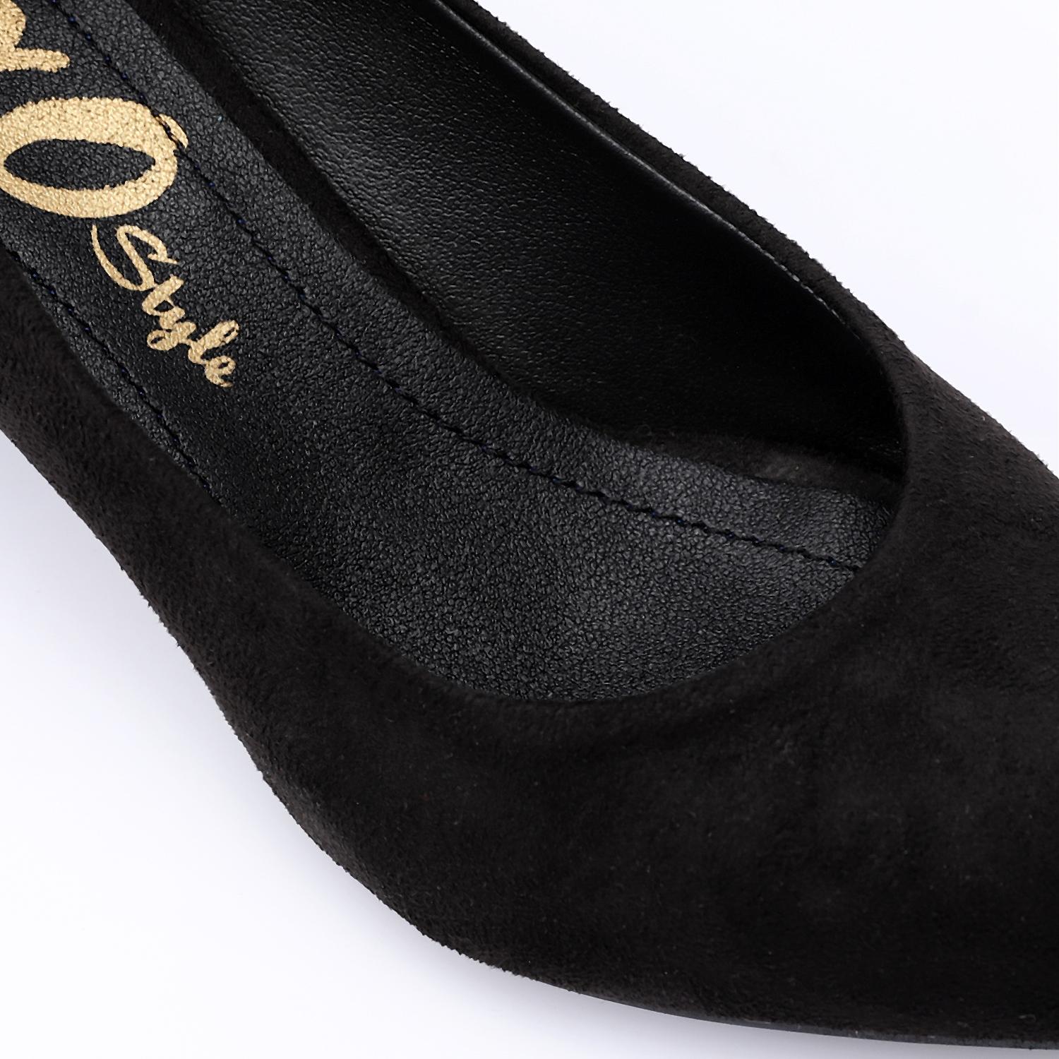 Women's sandals with a wide heel and ankle strap -  3CM