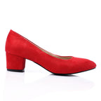 Women's sandals with a wide heel and ankle strap -  3CM
