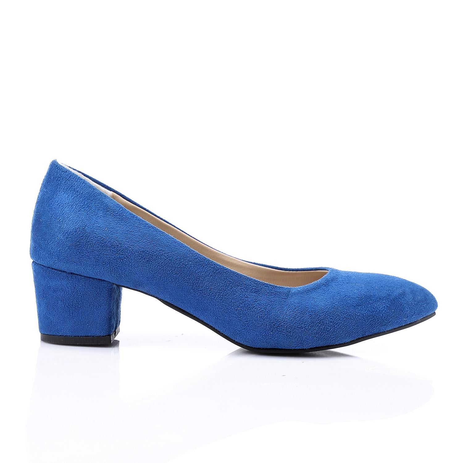 Women's sandals with a wide heel and ankle strap -  3CM