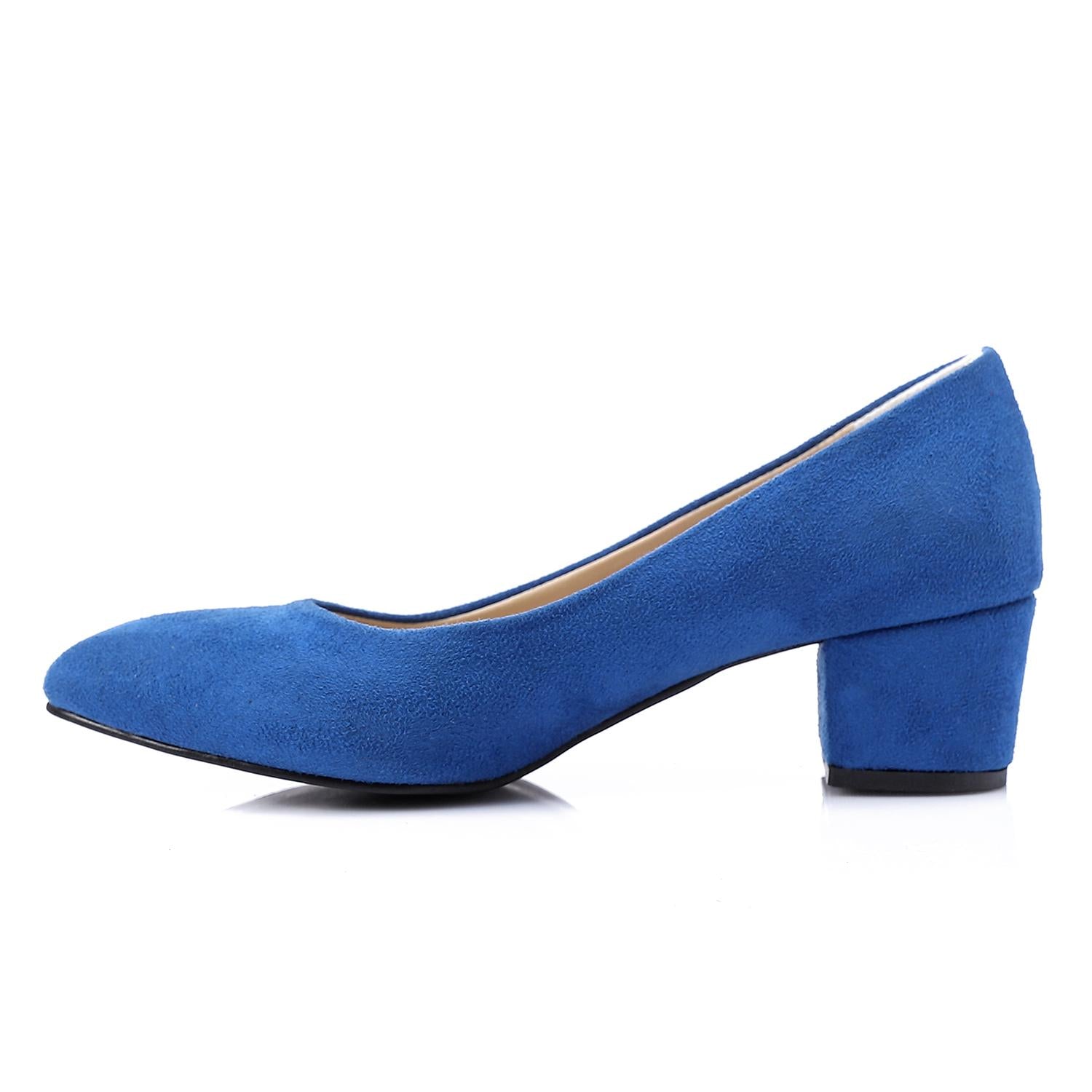 Women's sandals with a wide heel and ankle strap -  3CM