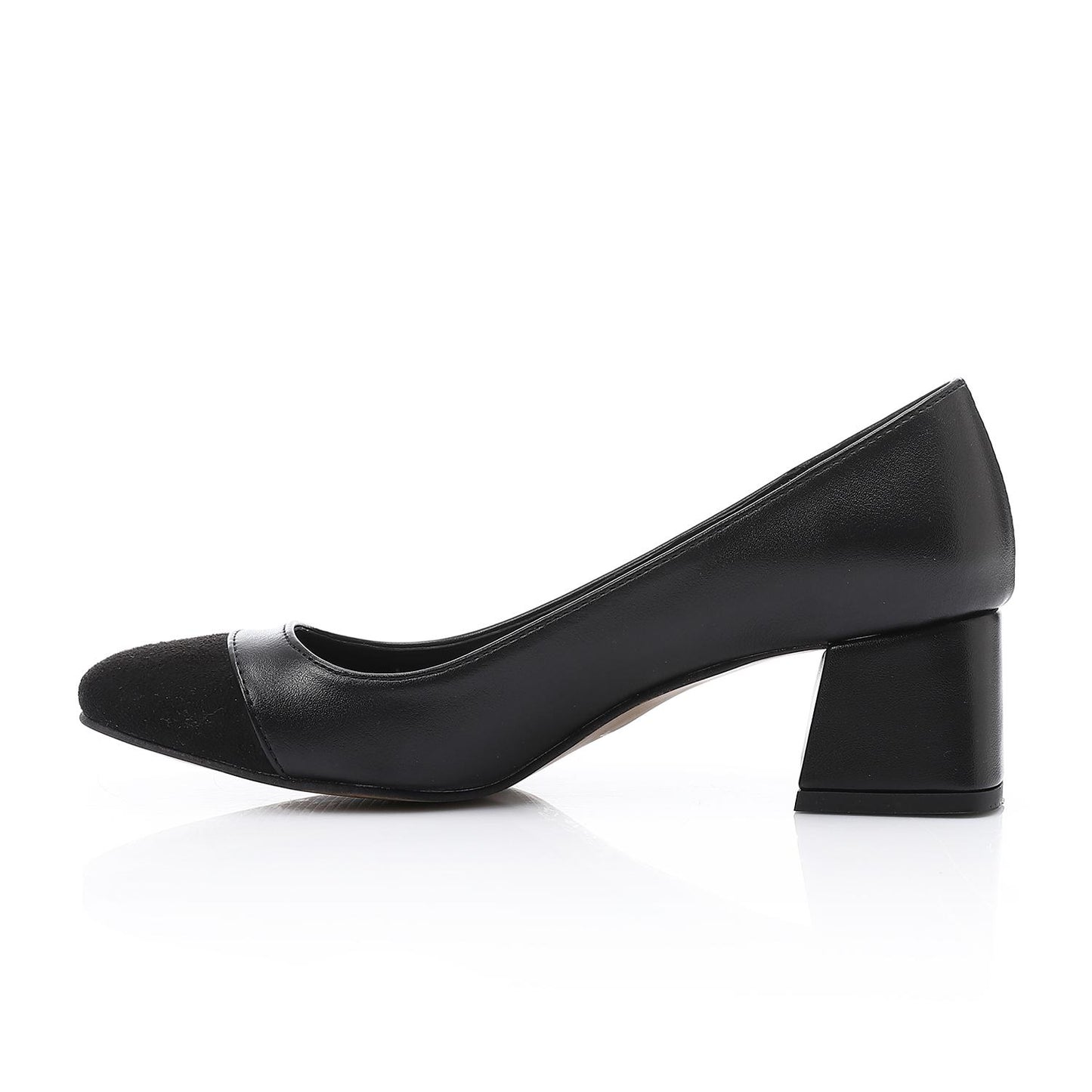 Women’s Block Heel Pumps – Tan Comfortable Elegant.