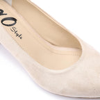 Women's sandals with a wide heel and ankle strap -  3CM