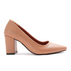 Women’s  Block Heel Pumps – Elegant & Comfortable - 6 Cm.