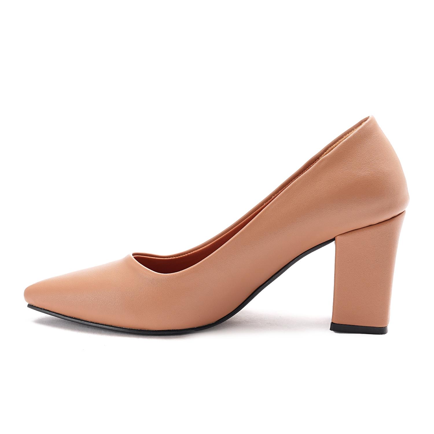 Women’s  Block Heel Pumps – Elegant & Comfortable - 6 Cm.