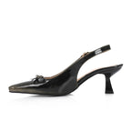 Women's Classic Black Pointed-Toe Pumps  3CM