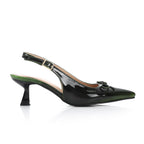 Women's Classic Black Pointed-Toe Pumps  3CM