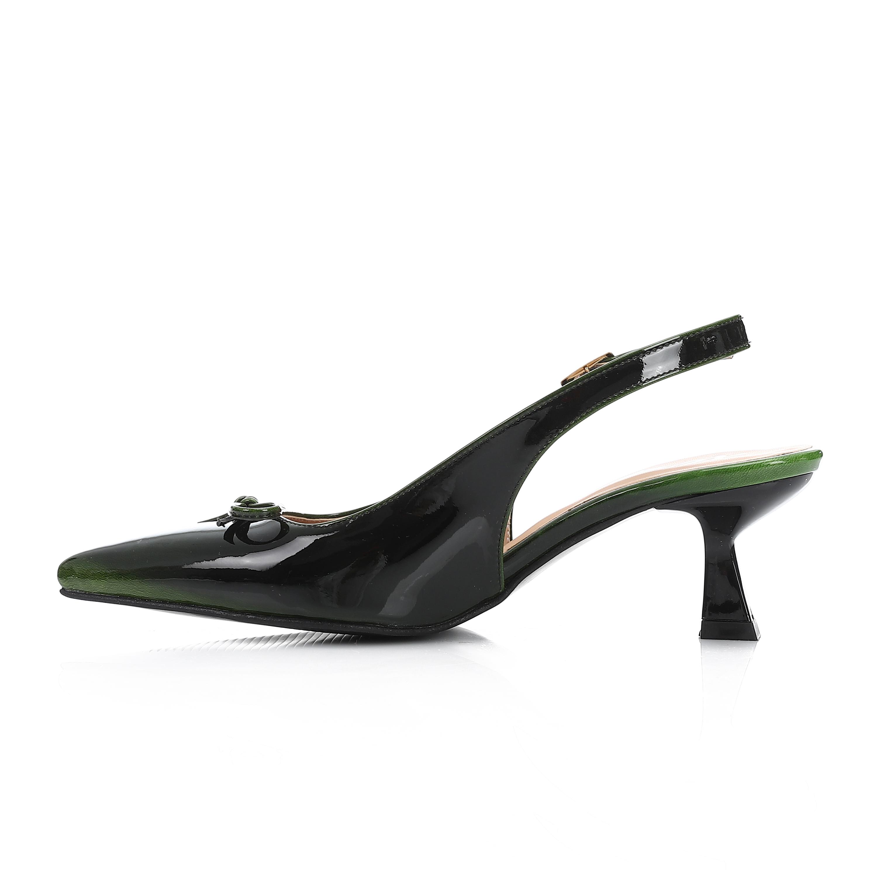 Women's Classic Black Pointed-Toe Pumps  3CM